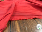 CRÊPE MAROCAIN 100% VISCOSE UNI ROUGE - My Little Coupon