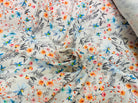 (Chute) CRÊPE MAROCAIN VISCOSE EXPLOSION DE FLEURS - My Little Coupon