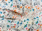 (Chute) CRÊPE MAROCAIN VISCOSE EXPLOSION DE FLEURS - My Little Coupon