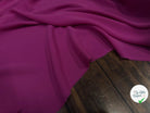 CREPE POLYESTER VIOLET ROSE - My Little Coupon