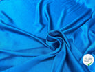 CREPE SATIN VISCOSE TEXTURÉE BLEU DE REVE - My Little Coupon