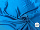 CREPE SATIN VISCOSE TEXTURÉE BLEU DE REVE - My Little Coupon