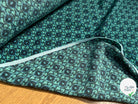 CRÊPE VISCOSE BAROQUE BLEU&VERT - My Little Coupon