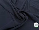 CREPE VISCOSE LOURD SERGÉ BLEU NAVY - My Little Coupon