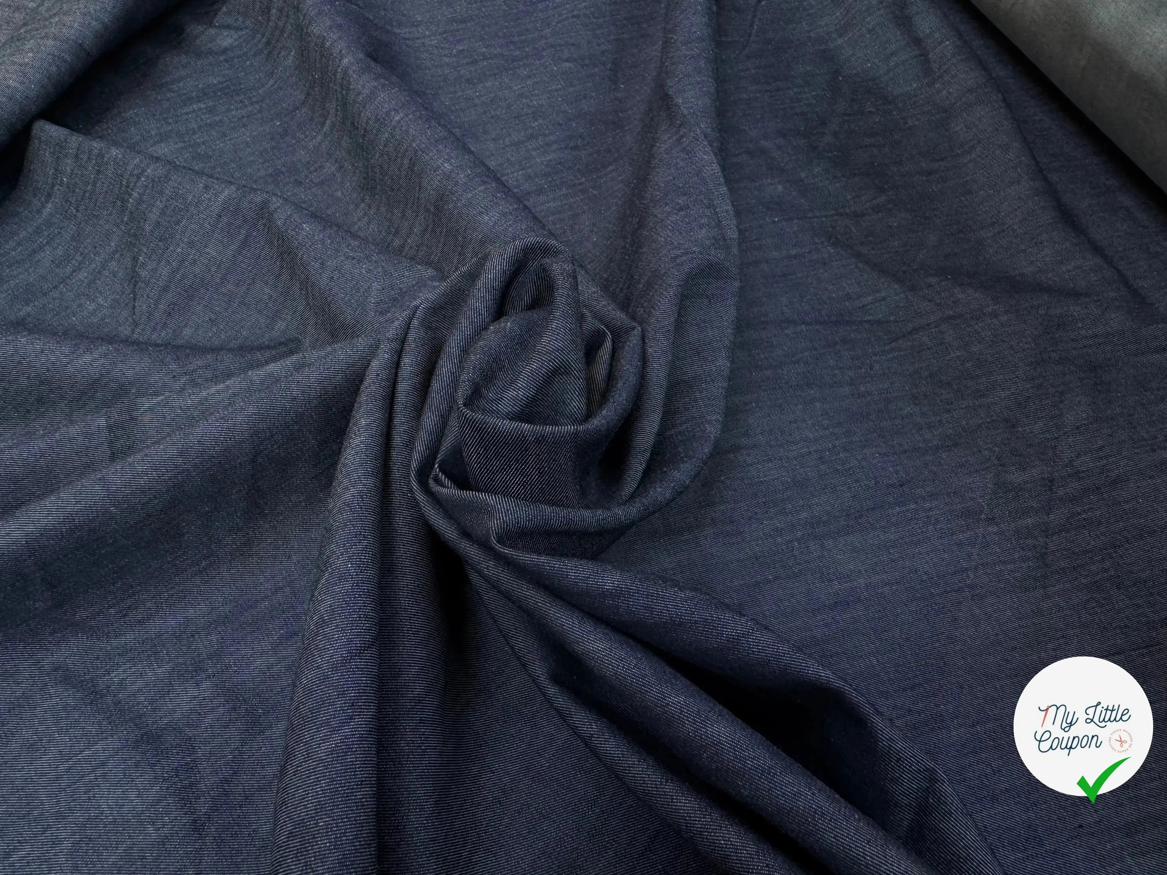 DENIM BLEU JEAN LYOCEL ET COTON STRETCH - My Little Coupon