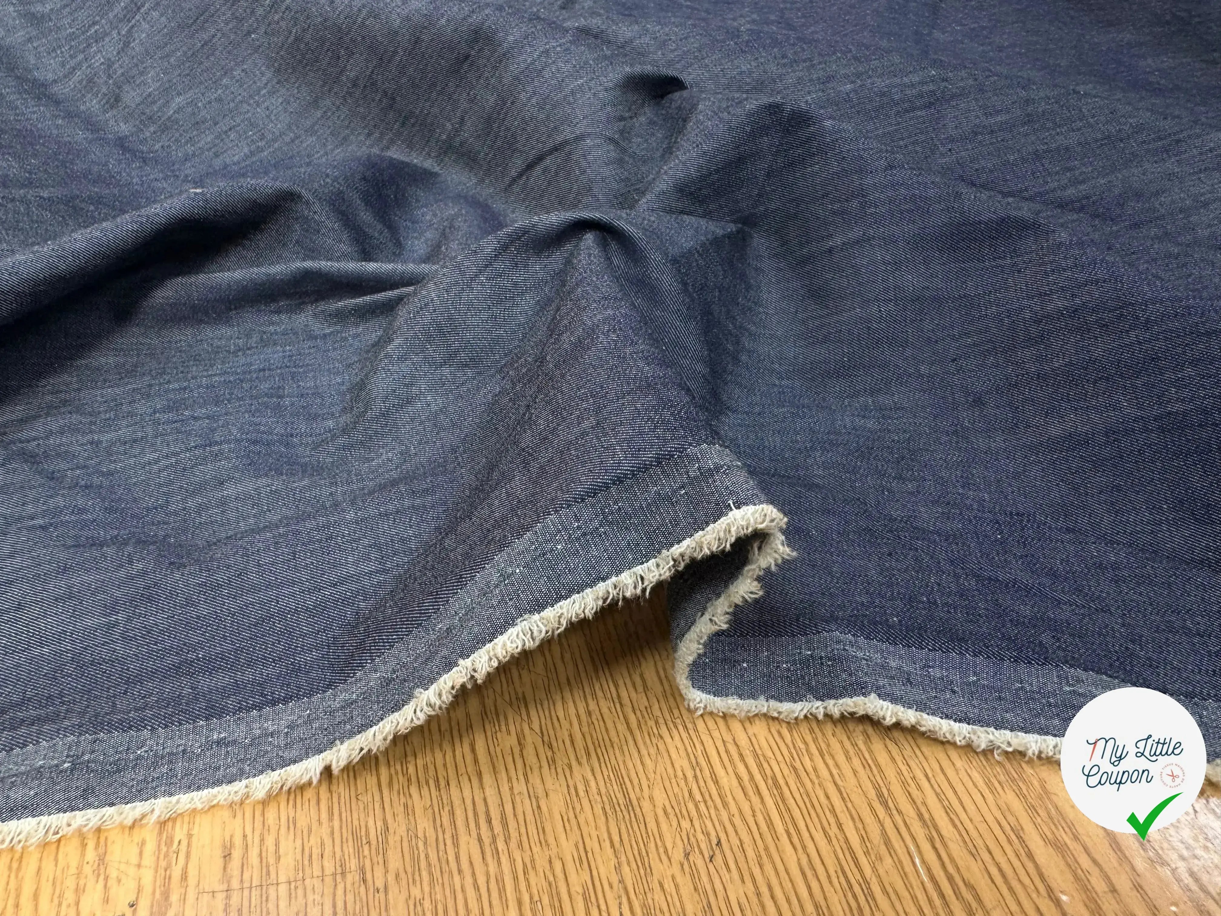 DENIM BLEU JEAN LYOCEL ET COTON STRETCH - My Little Coupon