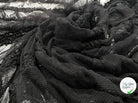 DENTELLE FROU FROU STRIPES FESTONNÉS NOIR - My Little Coupon - tissu - coudre