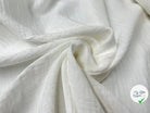 DOUBLE GAZE COTON BLANC OPTIQUE - My Little Coupon - tissu - coudre