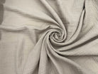 DOUBLE GAZE DE COTON BEIGE FICELLE UNIE MLC INTERN