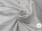 DOUBLE GAZE DE COTON BLANC - My Little Coupon - tissu - coudre