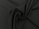 DOUBLE GAZE DE COTON NOIR UNIE MLC INTERN