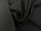 DOUBLE GAZE DE COTON NOIR UNIE MLC INTERN