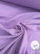 DOUBLE GAZE DE COTON PARME UNIE MLC INTERN