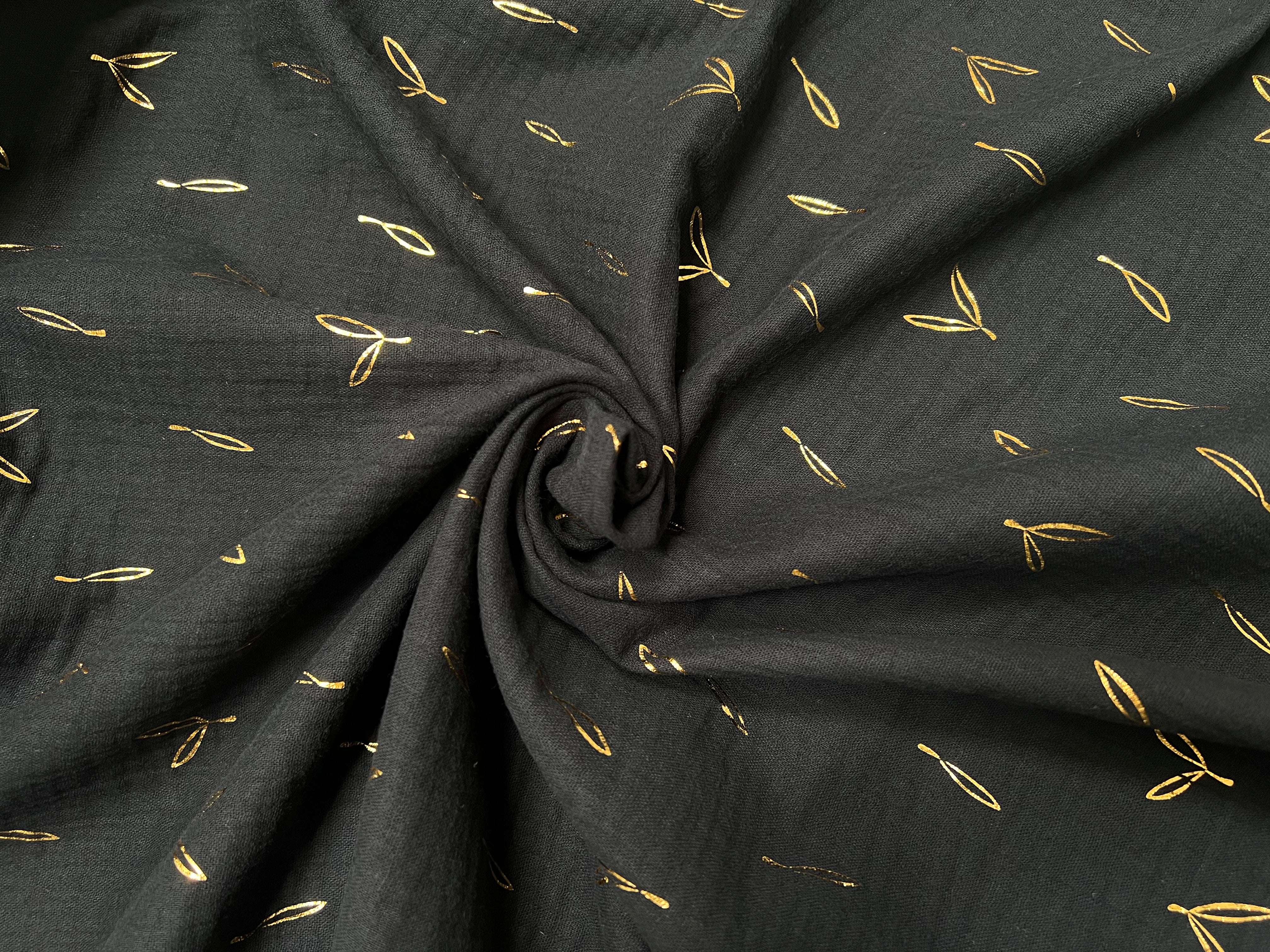 DOUBLE GAZE GAUFREE FOIL STOLPA NOIR / OR 130 - My Little Coupon