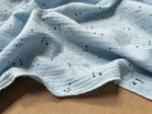 DOUBLE GAZE GAUFREE MAELOU GLACIER/BLANC MAT 130 - My Little Coupon