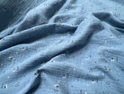 (Chute) DOUBLE GAZE GAUFREE MAELOU JEAN / BLANC MAT 130 - My Little Coupon