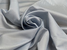 (Chute) DOUBLURE SATIN BLEU CIEL FINES RAYURES BLEU MOYEN - My Little Coupon