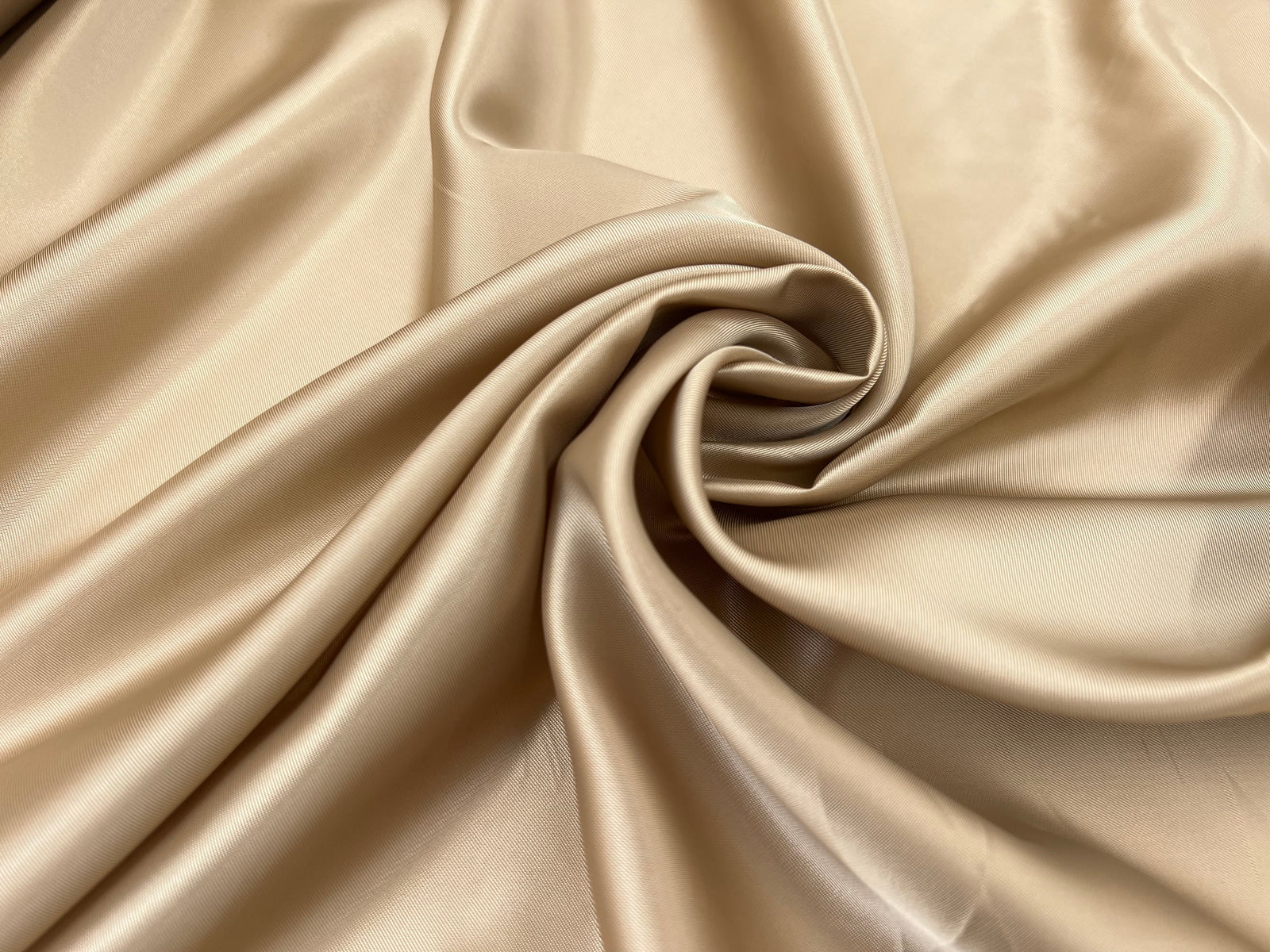 DOUBLURE SATIN VISCOSE CUPRO CARAMEL MSO