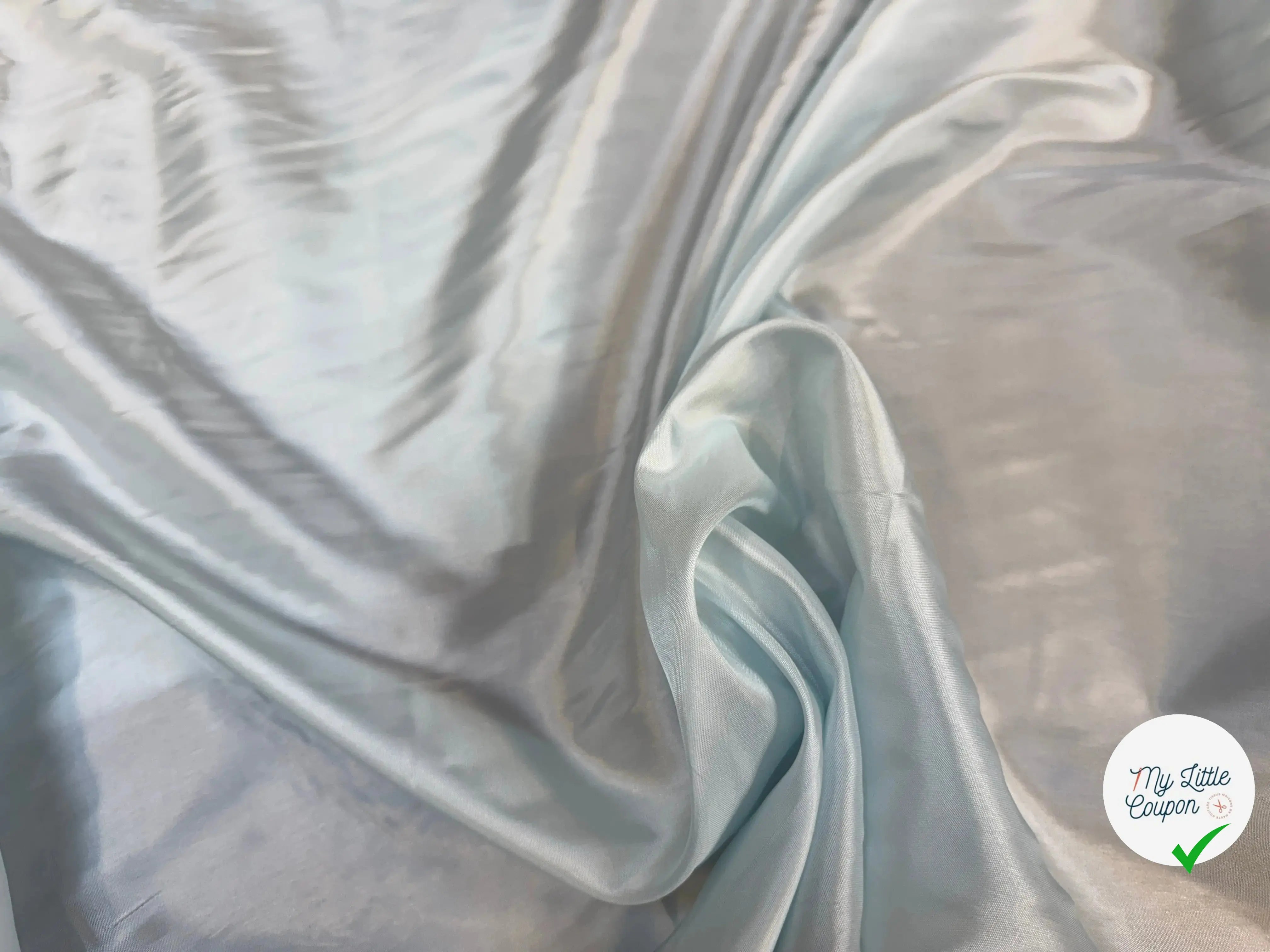DOUBLURE VISCOSE BLEU BEBE - My Little Coupon