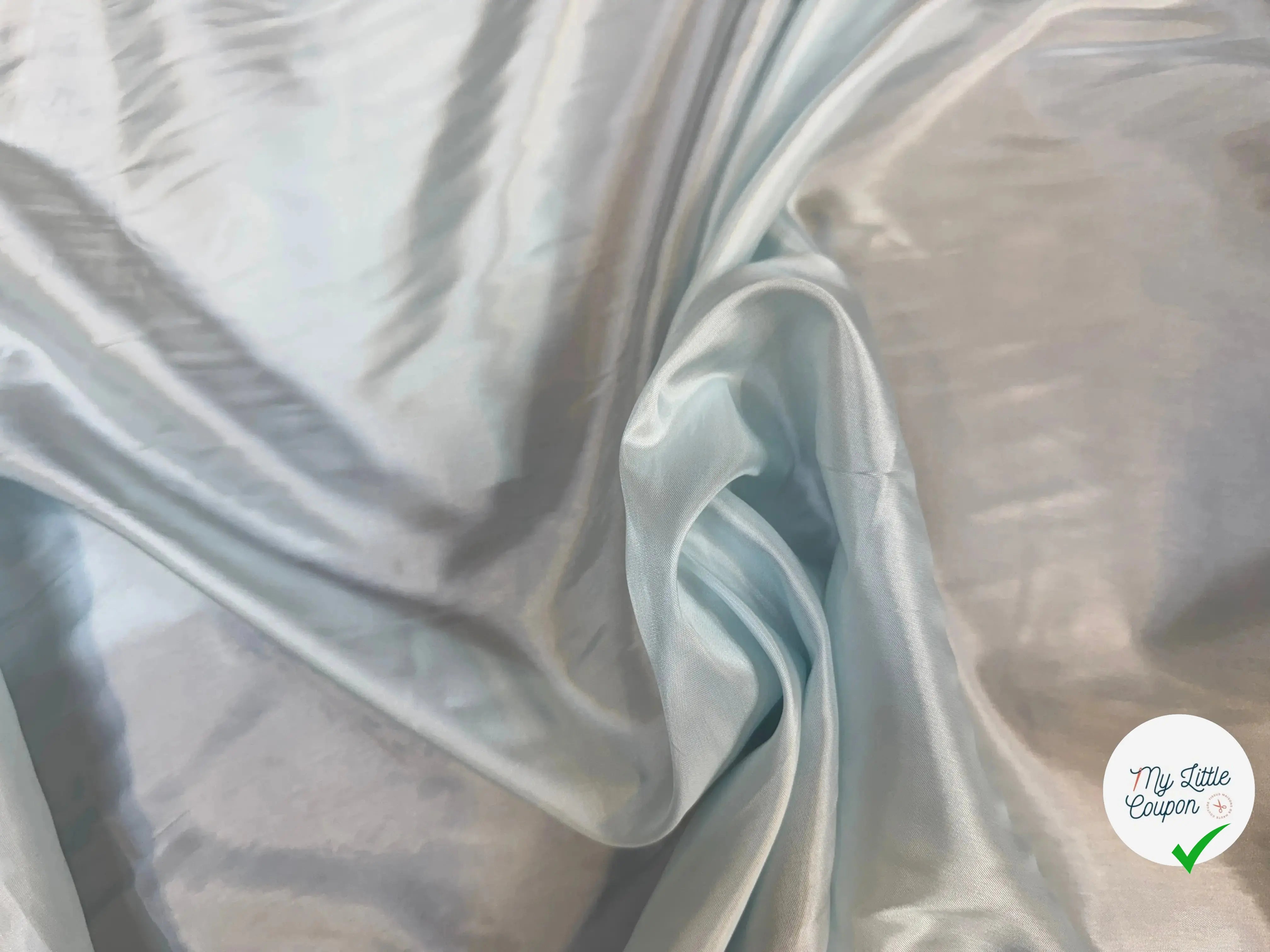 DOUBLURE VISCOSE BLEU BEBE - My Little Coupon