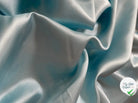DOUBLURE VISCOSE TURQUOISE 100% VISCOSE - coupon de 3 mètres - My Little Coupon - tissu - coudre
