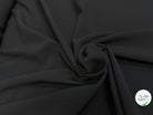 (Chute) DRAPERIE 100% LAINE VIERGE NOIR STRETCH BELLE TENUE - My Little Coupon