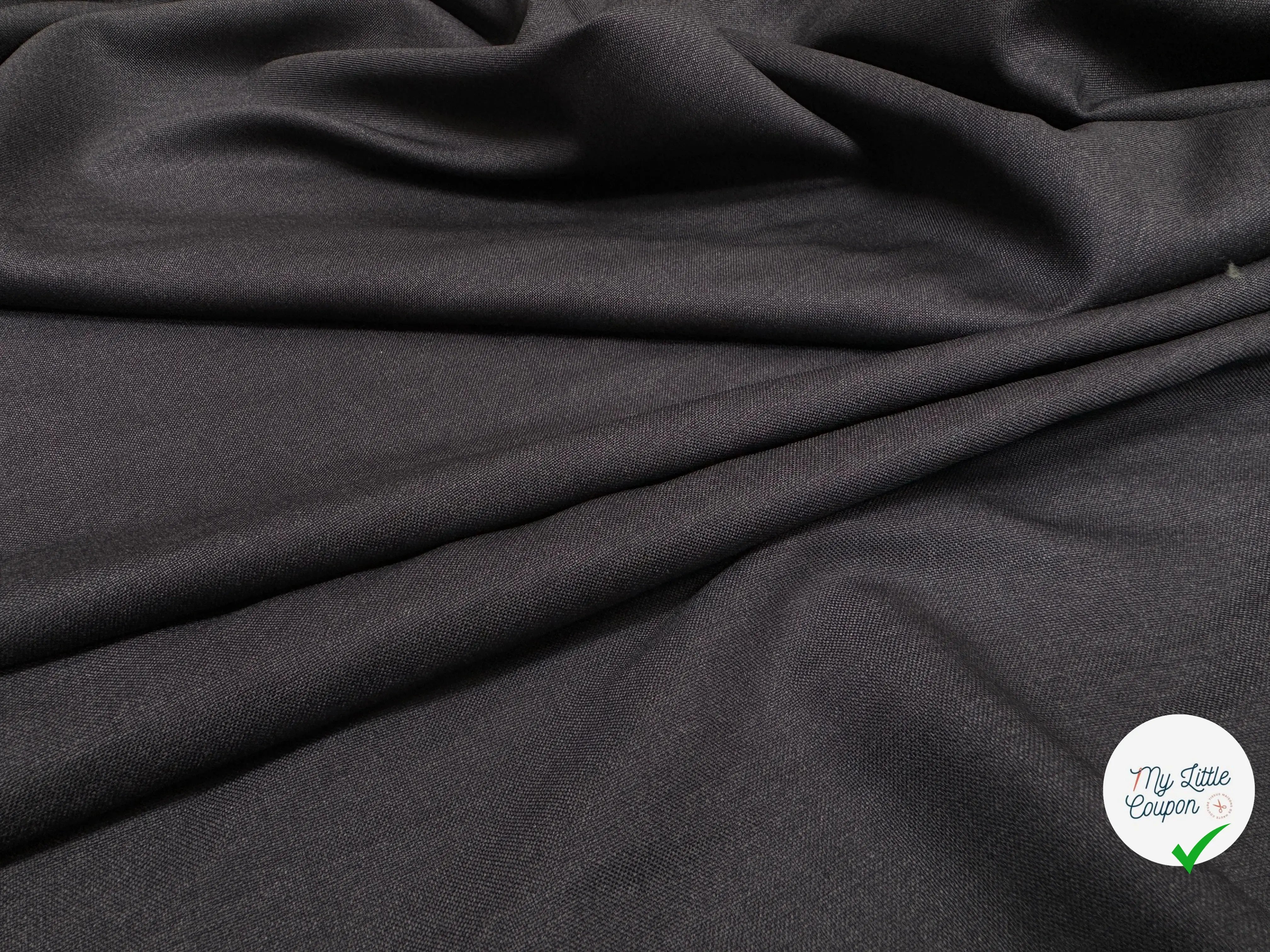 DRAPERIE GRISE 100% LAINE FABRICATION ITALIENNE - My Little Coupon
