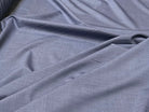 (Chute) DRAPERIE LAINE MOHAIR FIL À FIL BLEU GRIS - My Little Coupon