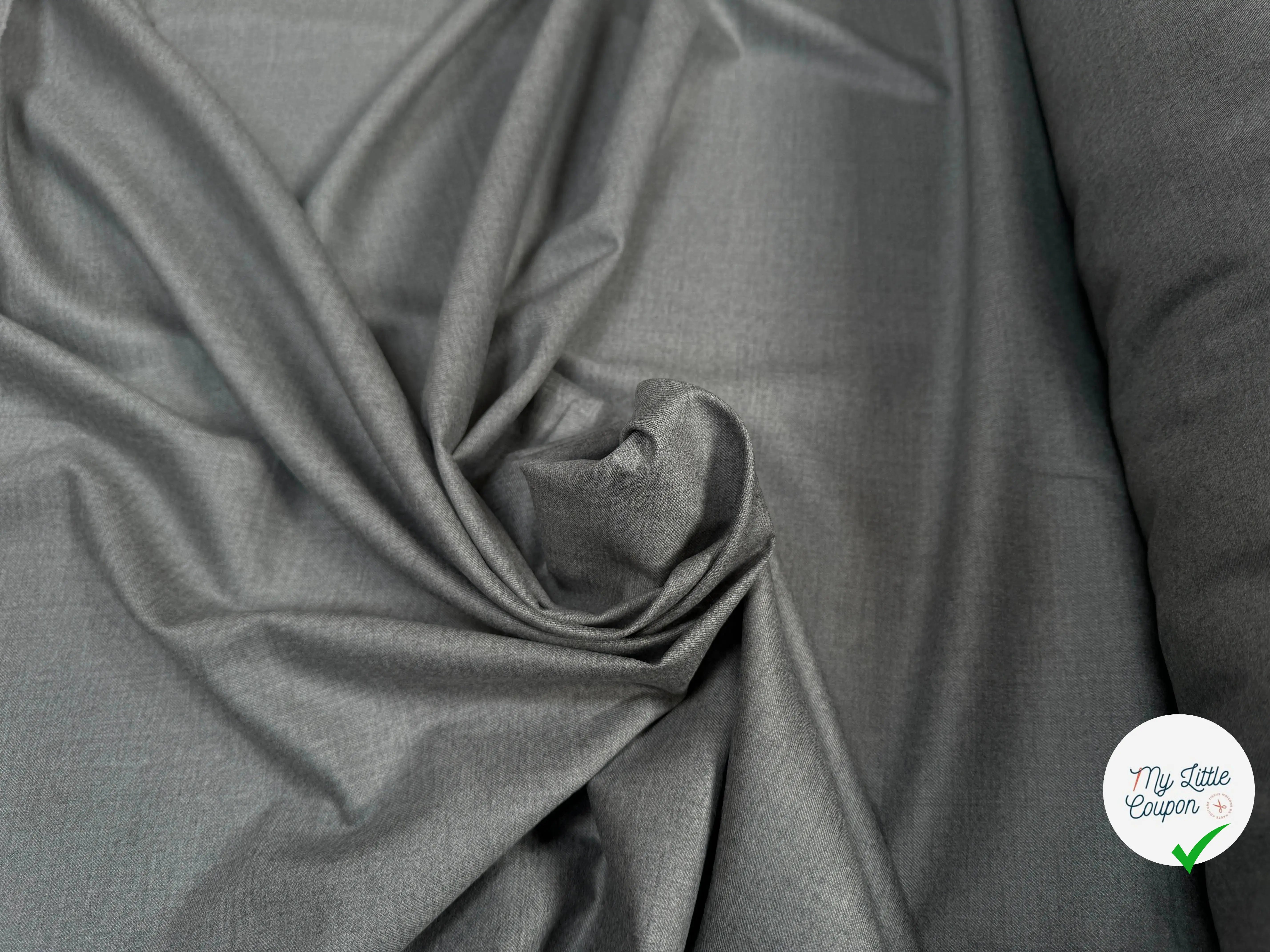 DRAPERIE SERGÉE LORO PIANA LAINE ET SOIE ACCADEMIA - My Little Coupon