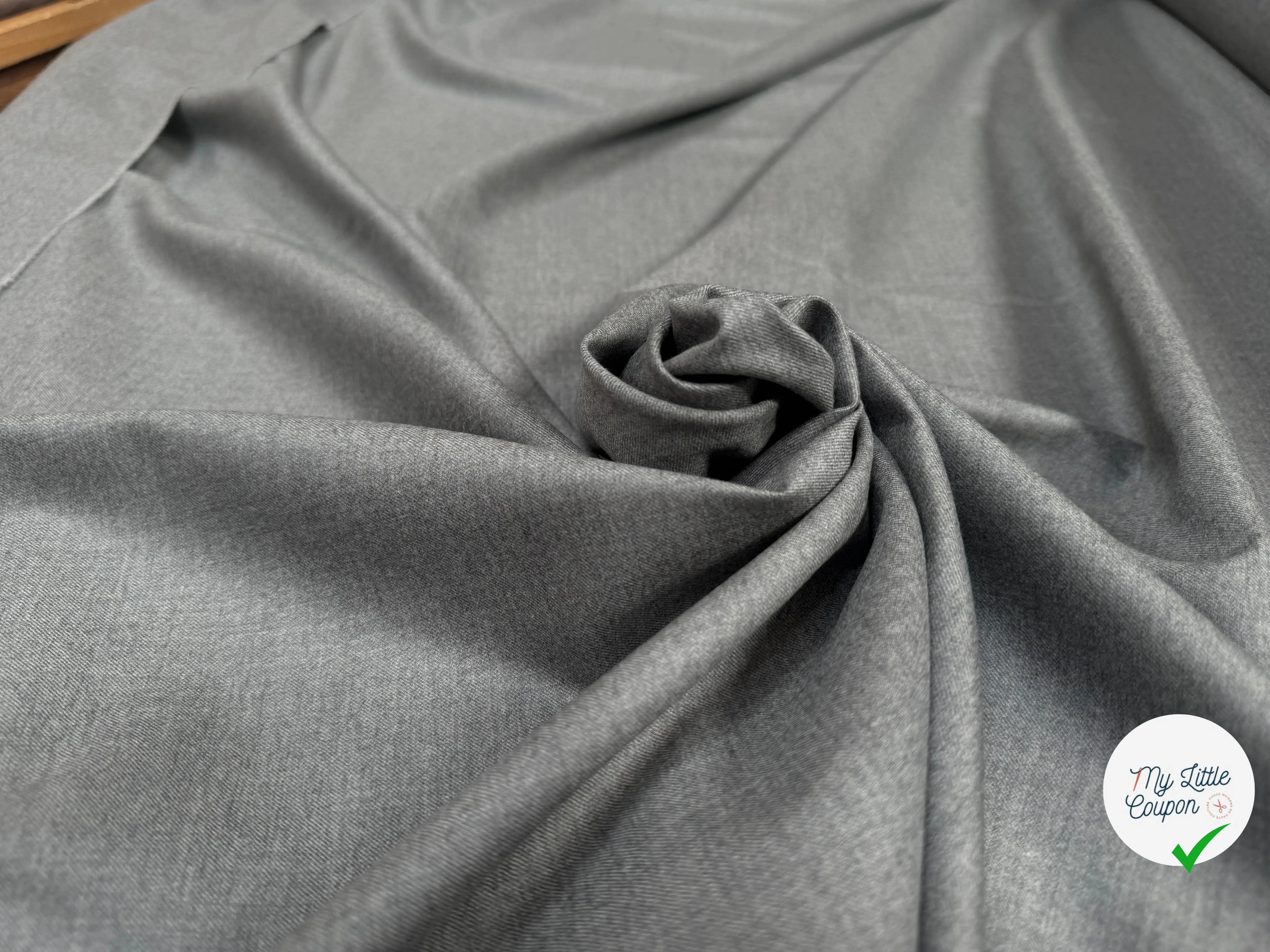 DRAPERIE SERGÉE LORO PIANA LAINE ET SOIE ACCADEMIA - My Little Coupon