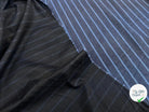 FLANELLE DE COTON À RAYURES BLEU - My Little Coupon