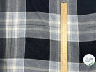 FLANELLETTE LAINEUSE CARREAUX GRIS SOURIS - My Little Coupon - tissu - coudre