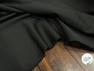 GABARDINE DE COTON JAPONAIS SAGAWA NOIR - My Little Coupon