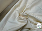 GABARDINE DE COTON STRETCH IVORY - My Little Coupon