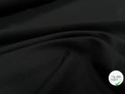 GABARDINE DE LAINE NOIR SERGEE - My Little Coupon