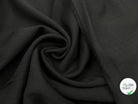 GABARDINE DRILL DE LAINE SOUPLE BLACK - My Little Coupon - tissu - coudre