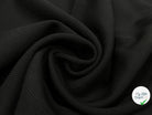 GABARDINE DRILL DE LAINE SOUPLE BLACK - My Little Coupon - tissu - coudre