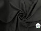 GABARDINE DRILL DE LAINE SOUPLE BLACK - My Little Coupon - tissu - coudre