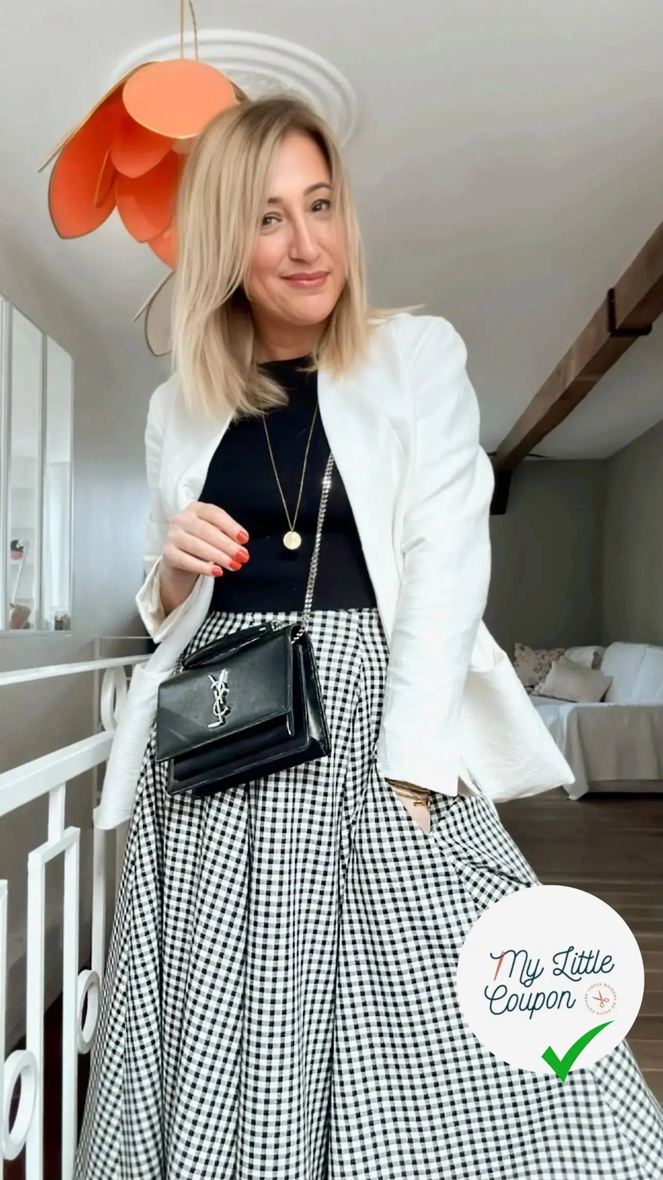 GABARDINE DUVETEUSE DAMIER SERGÉ MARQUÉ MSO