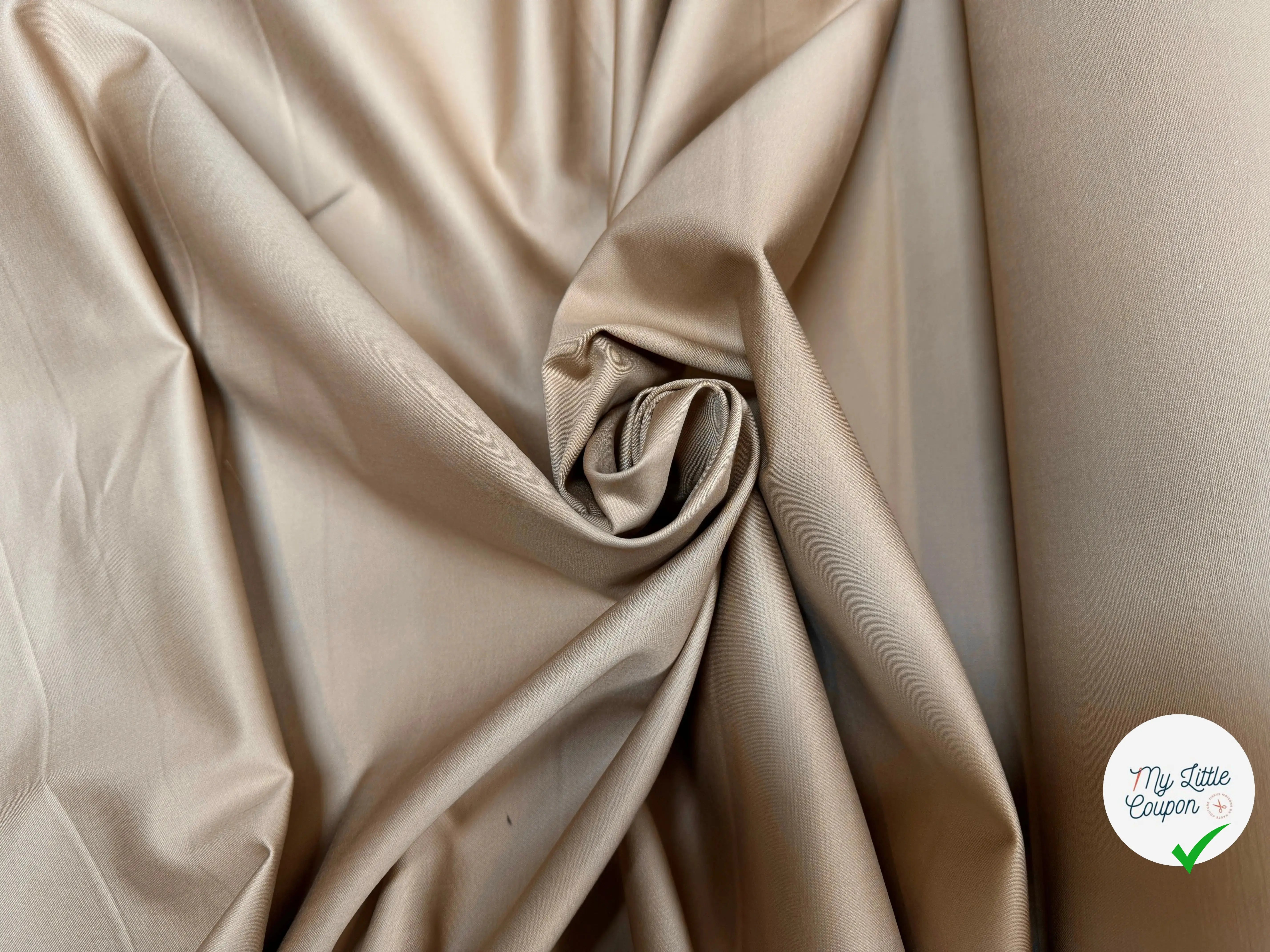 GABARDINE PEIGNEE QUALITÉ COUTURE - My Little Coupon