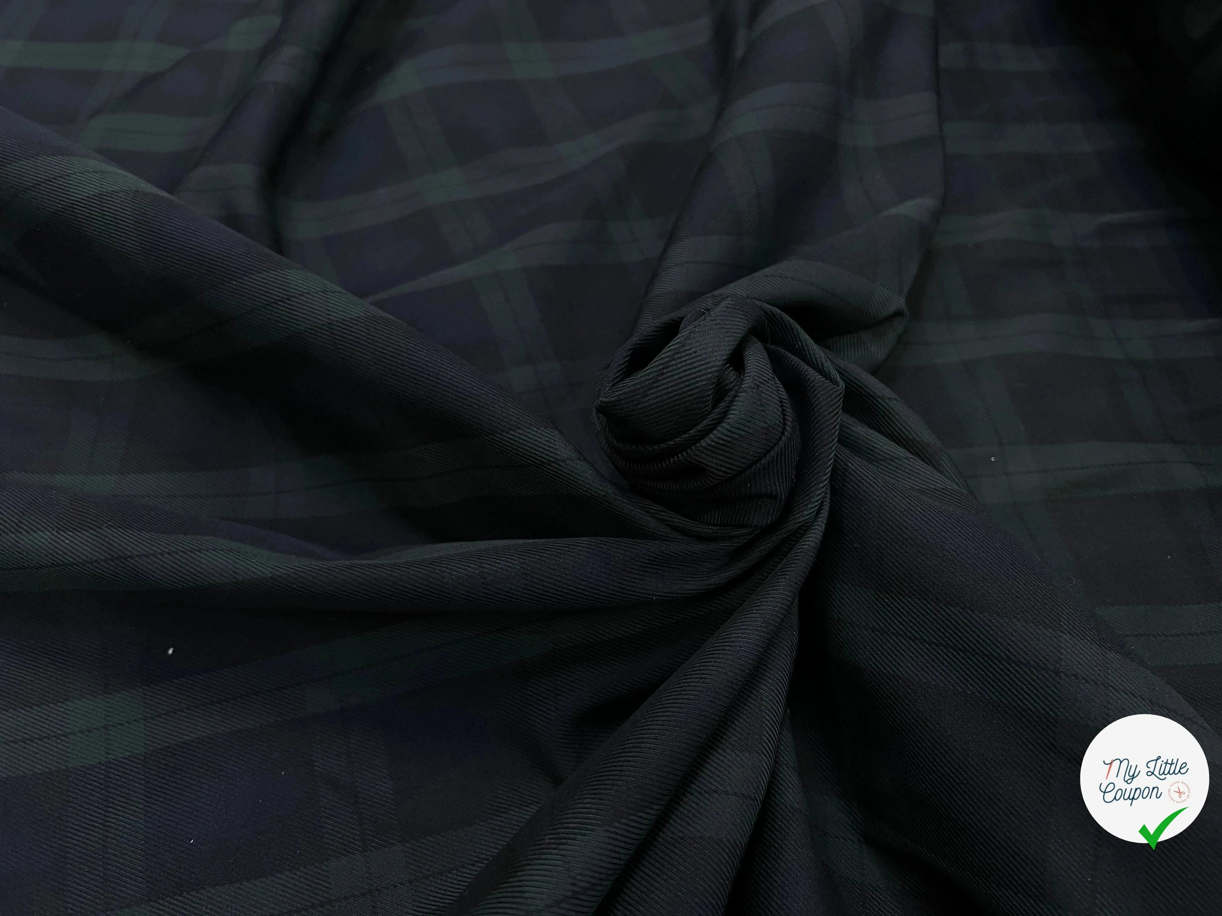 GABARDINE STRIÉE DEPERLANTE SCOTLAND STYLE - My Little Coupon