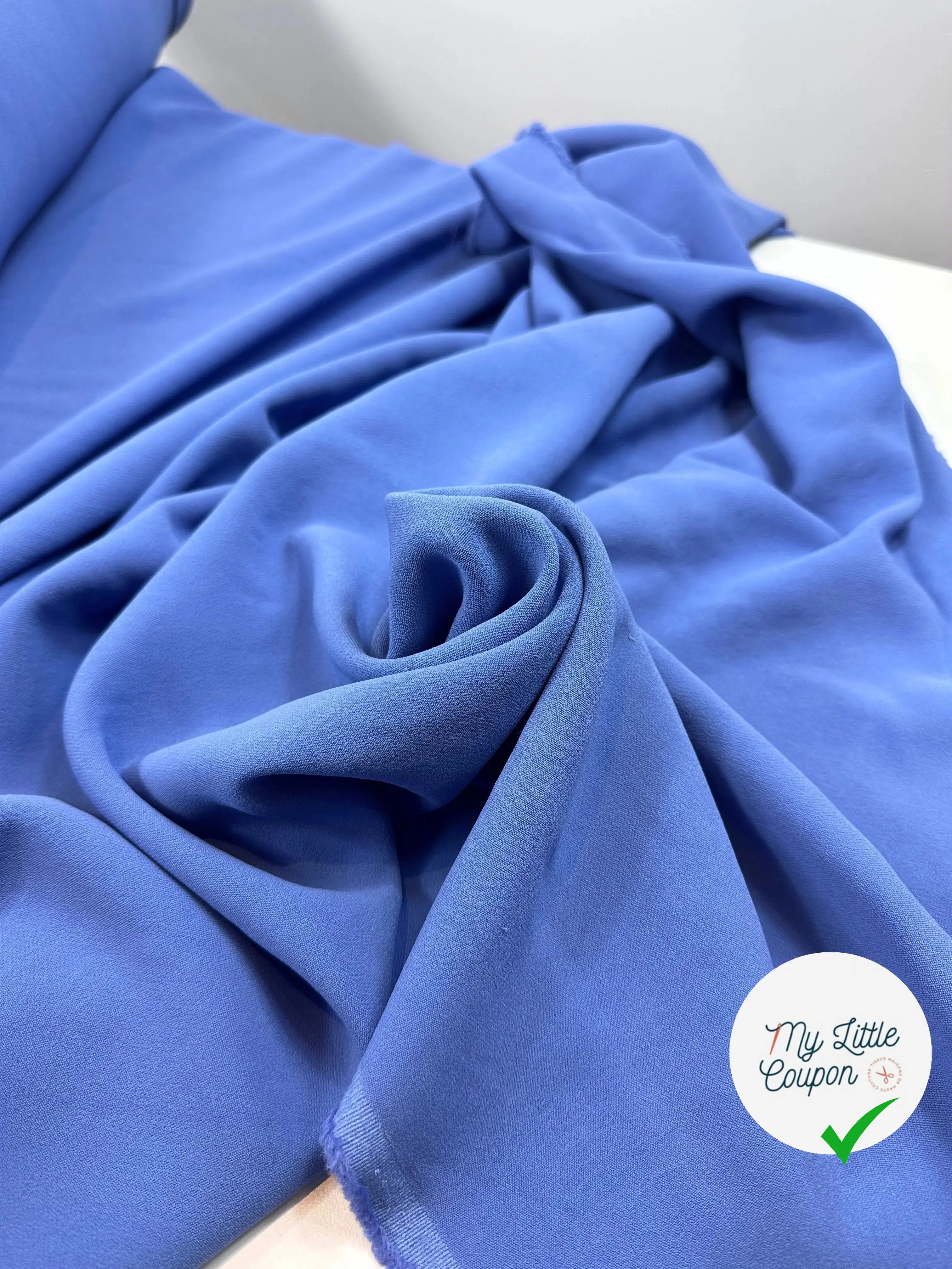 GABARDINE VISCOSE STORM BLUE MSO