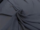 GAZE DE COTON SOIE GRIS SOURIS MOTIFS CARREAUX TONS SUR TONS - My Little Coupon