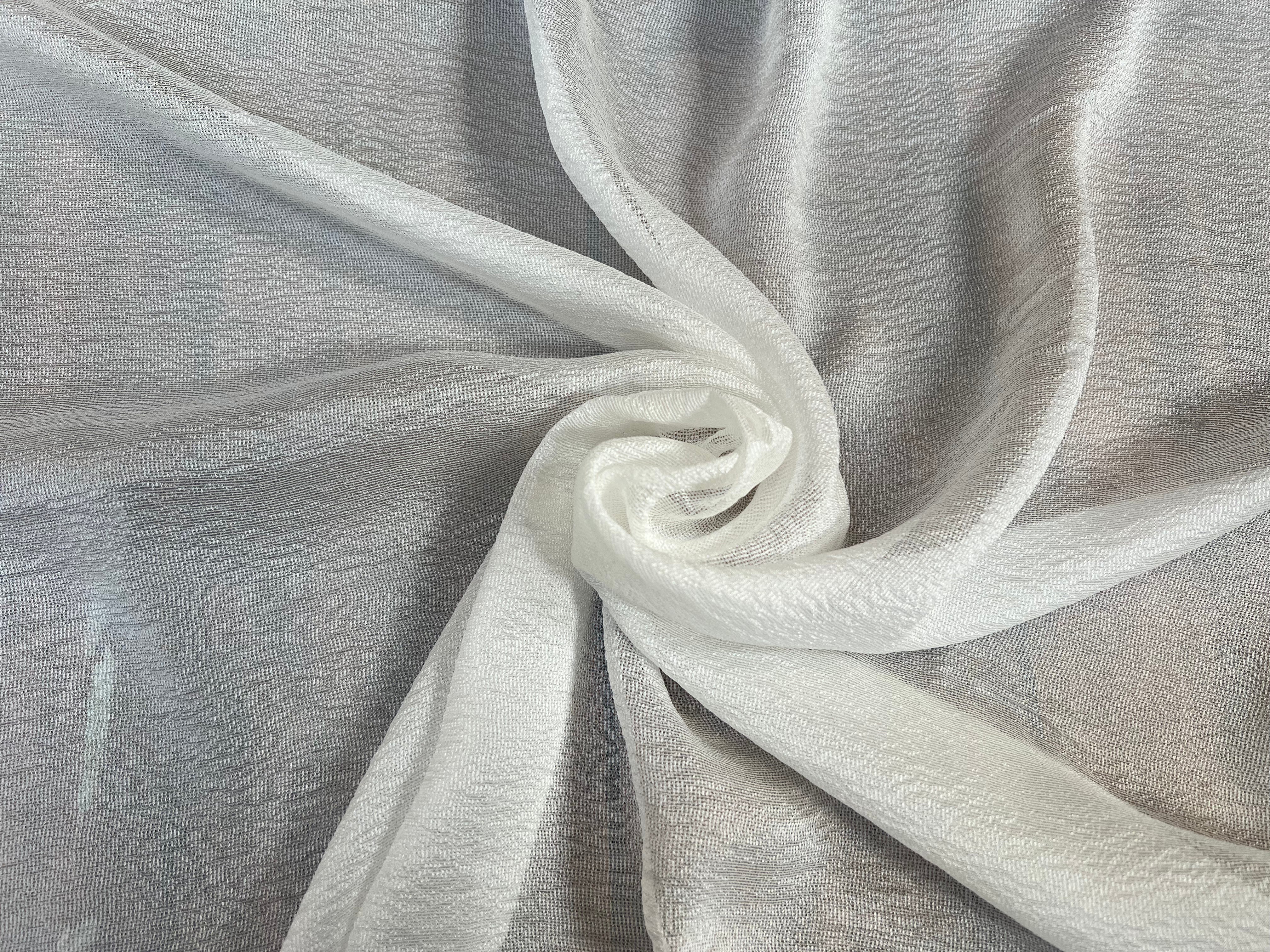 HAMMERED SILK GAUZE, Iconic Milk - My Little Coupon