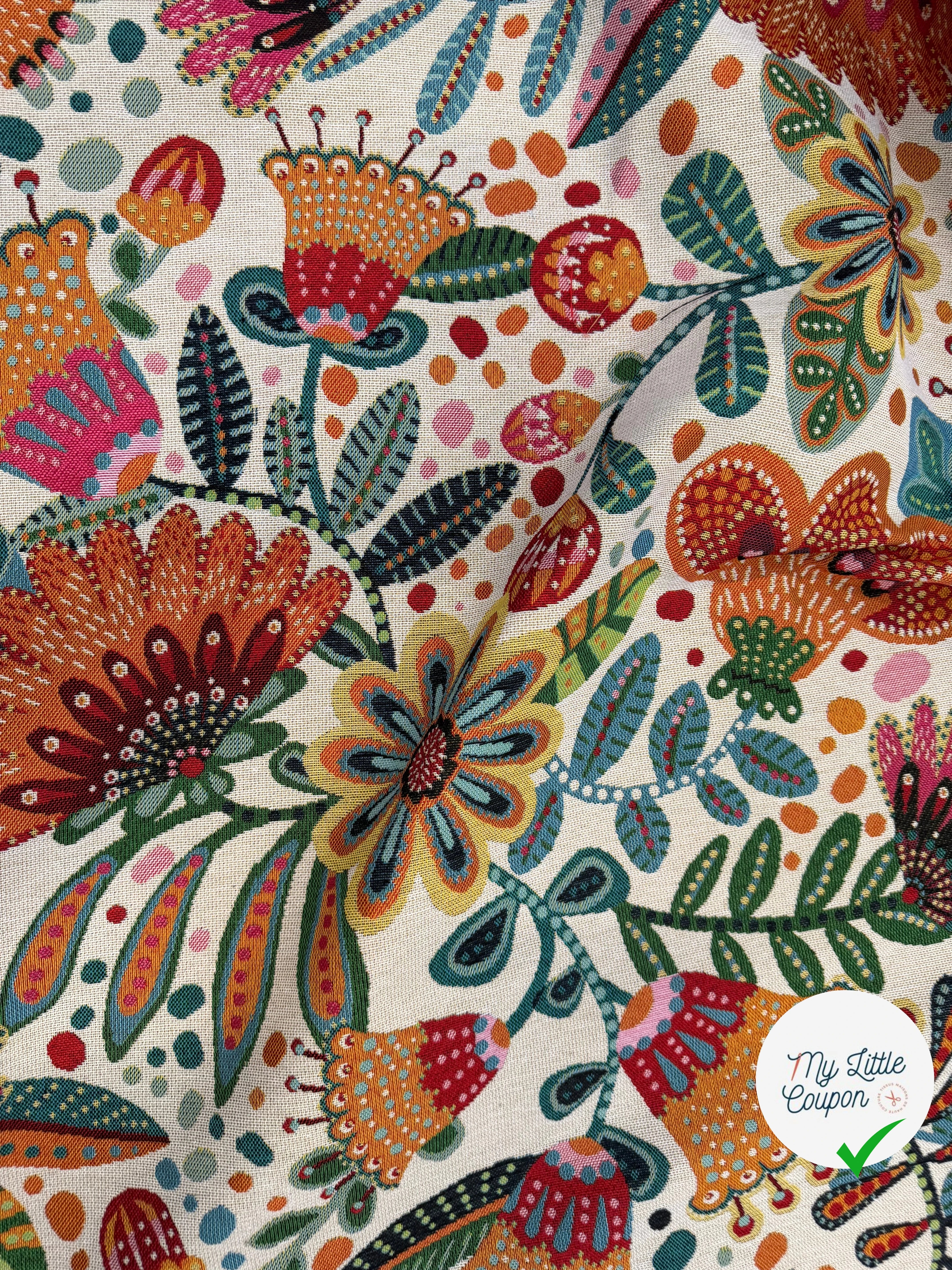 JACQUARD GINA MULZ 140 CM - My Little Coupon