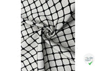 TOILE JACQUARD RÉVERSIBLE MOTIF CARREAUX - My Little Coupon - tissu - coudre