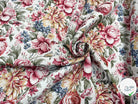 JACQUARD TISSÉ TEINT ALAIS ALLOVER ÉCRU ROSE - My Little Coupon