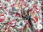 JACQUARD TISSÉ TEINT ALAIS ALLOVER ÉCRU ROSE - My Little Coupon
