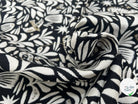 JACQUARD TISSÉ TEINT MYSTIC ALLOVER NOIR - My Little Coupon