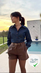 JEAN CHEMISE COTON QUALITÉ ITALIENNE - My Little Coupon